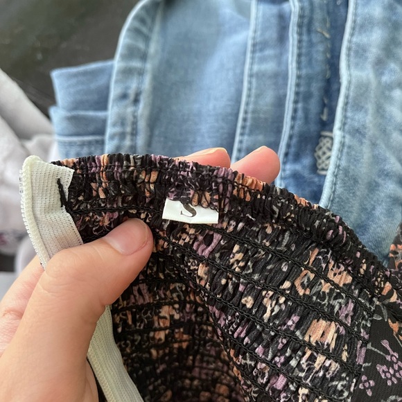 Womens Shein Blue Floral Sundress Size 2 - Picture 3 of 3